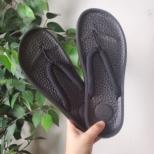Allbirds Men Sugar Zeffer Black Flip Flop Sandals Size 12